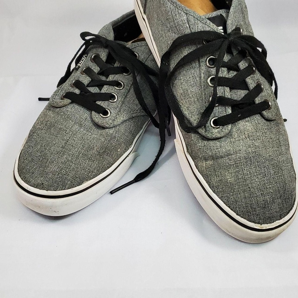 Vans Gray Boat shoes tennis skater surf casual